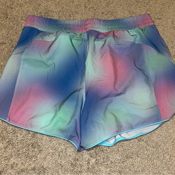 Avia Running Shorts Women’s Size XXL (20) Multicolor Biker Lined Comfort - Picture 4 of 8